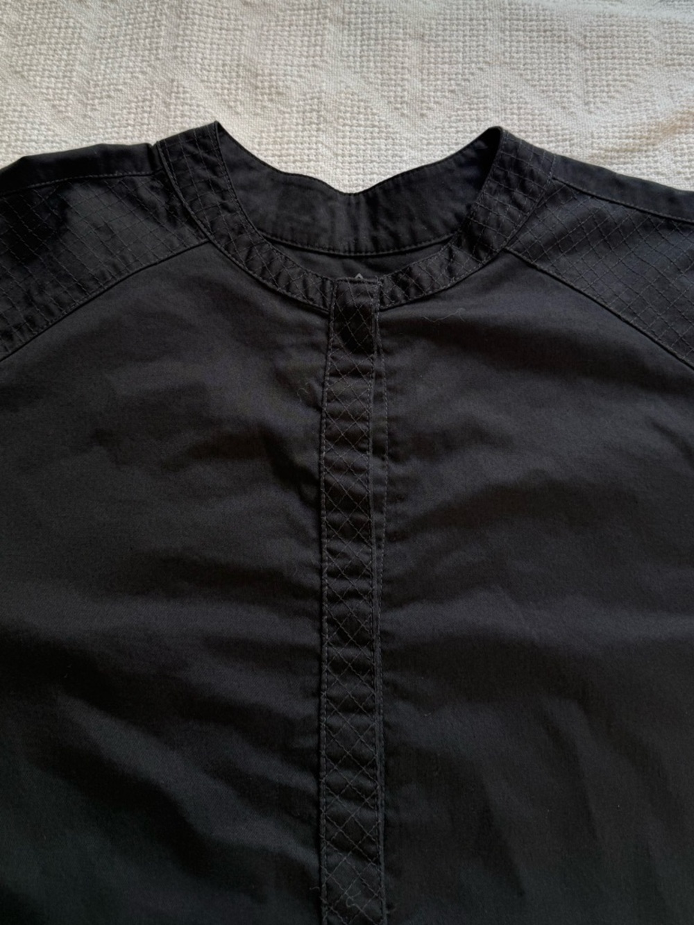 Black Relaxed Utility Jacket Lightweight Minimalist Vera Bradley XL - Picture 6 of 14